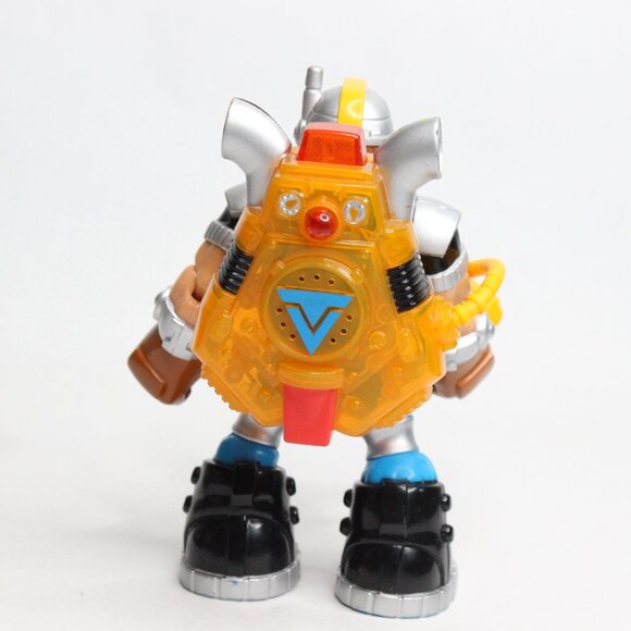 VTG 1997 Voice Tech Jack Hammer Figure Mattel Fisher Price Rescue Hero Untested - Picture 3 of 8